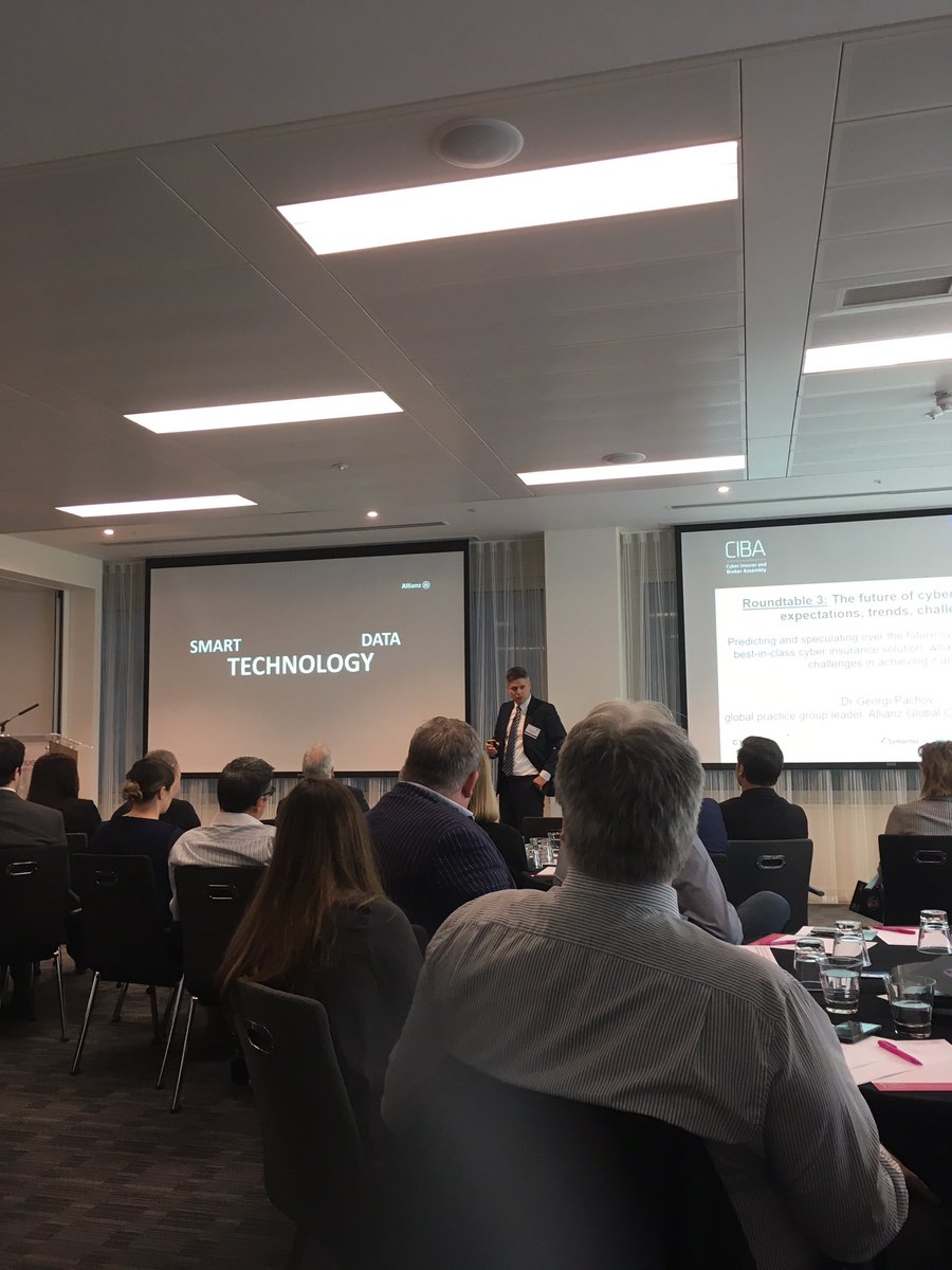 .<a href="/allianz/">Allianz</a>'s Georgi Pachov: in reality, cyber is linked to technology that evolves everyday #thinkcyber