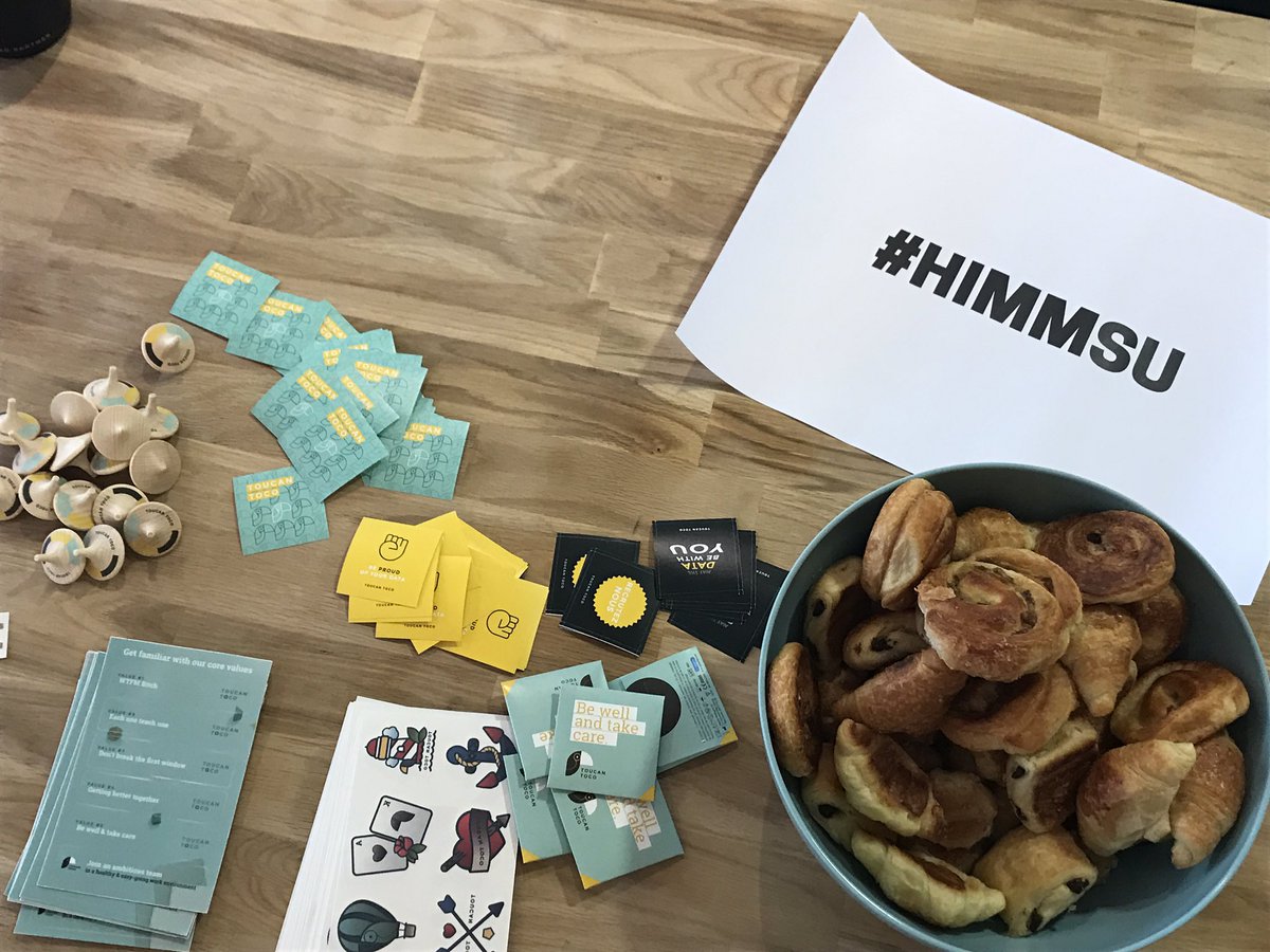 noemi_gd's tweet image. La journée commence bien! Couverture événement #howimetmystartup2017 avec @Cap_Digital chez @Toucan_Toco #himmsu #francetech #capdigital