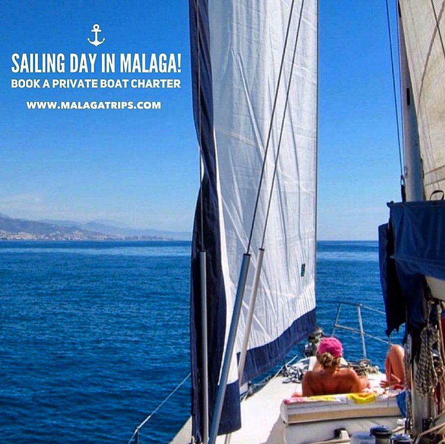MalagaTrips's tweet photo. Now you can book easily a 🐋#SailingDay in 🌞 #Malaga  on a wonderful ⛵ #BoatCharter  during 4h with a click! Crew included!! #funforgroups https://t.co/lg4wnMpo0t