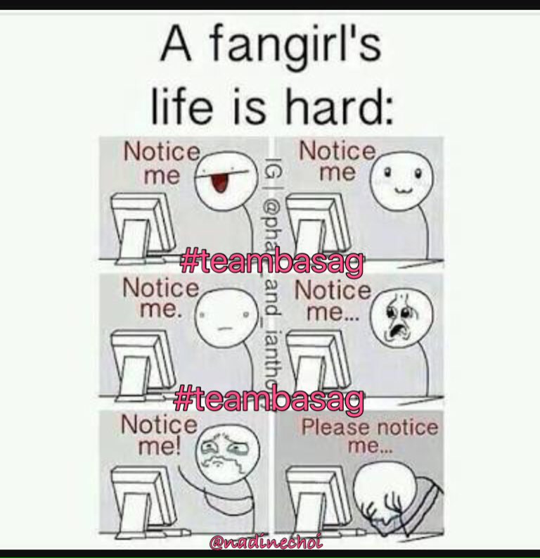 nadinechoi's tweet photo. Haha exact representation of #TeamBasag @sammangubat hahaha in time makikilala nya tayo guys tiwala lang ๐๐๐ https://t.co/i08hzvsri7