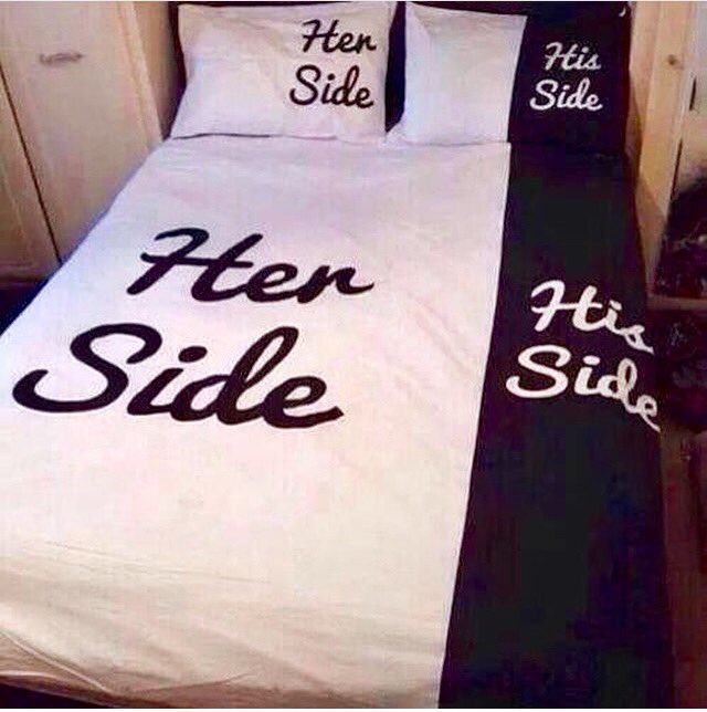 CountryNudist's tweet photo. Is anyone else's bed divided like this? https://t.co/vyBKwNlACn