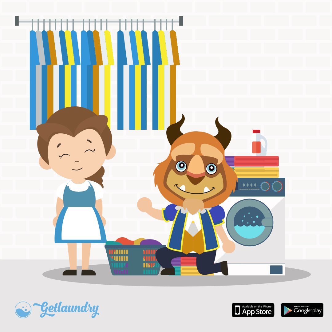 'Tale as old as time
Your laundry piled so high..'

Time for Getlaundry! Order:bnc.lt/glsms
#BeautyAndTheBeast #HassleFreeLaundry