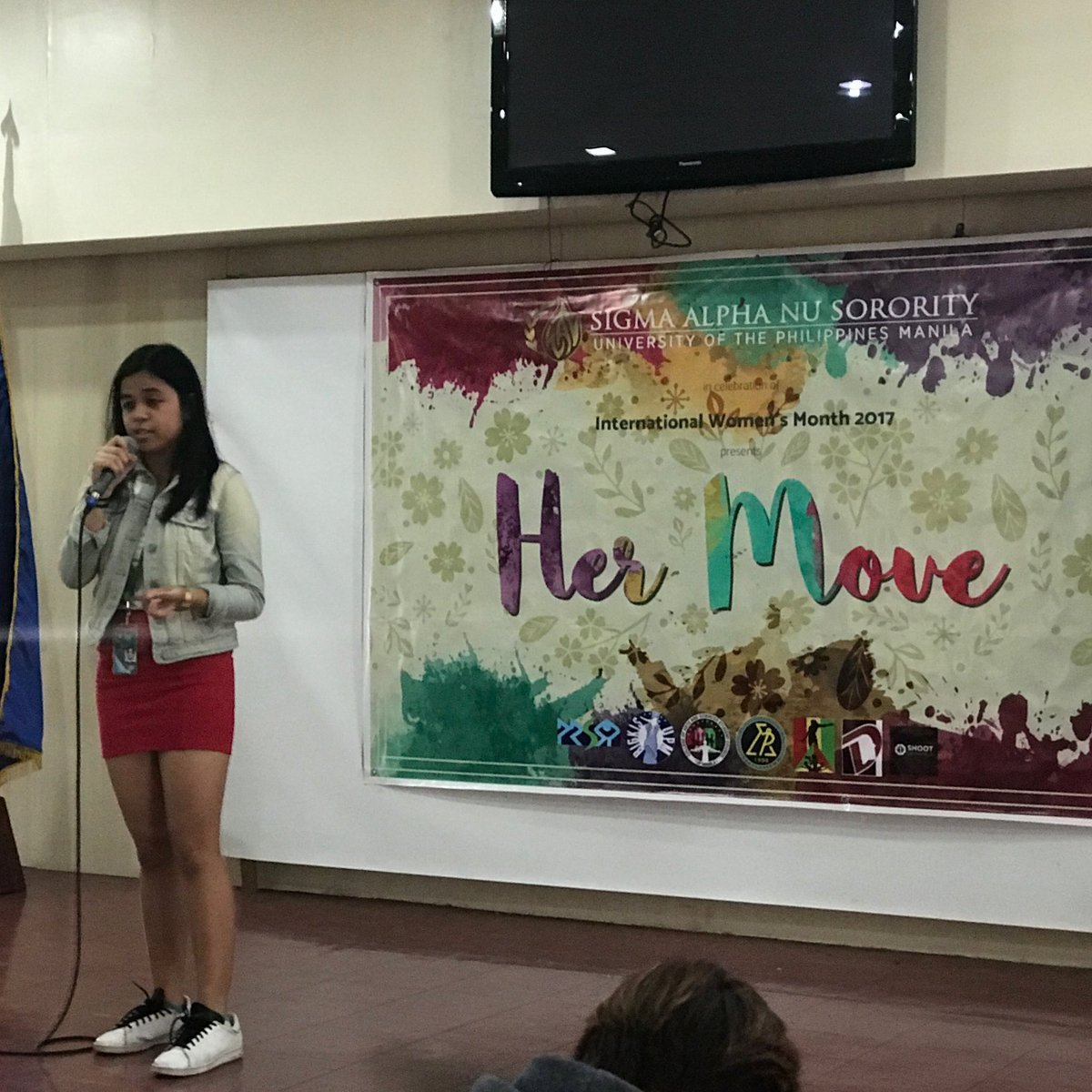 EANmanila's tweet photo. On to our next speaker, Gilda Flores!
#HerMove
#AmbassadressofBeauty2017 https://t.co/fzC0bpQpFZ