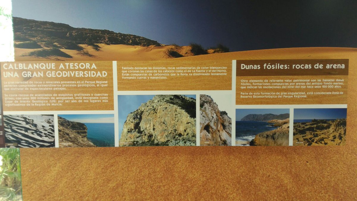 Remodelada sala interpretación C.V. Las Cobaticas,en <a href="/CalblanquePR/">Parque Regional de Calblanque</a> Lleva nuestro grano d arena (d duna dorada).Carteles y vídeo,entre otros
