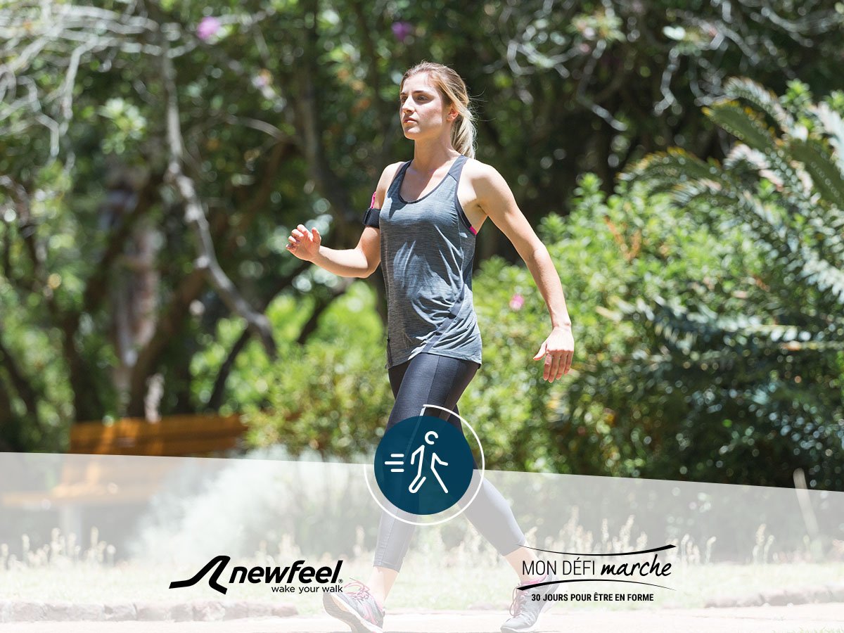 Muscler le haut de votre corps, c'est possible avec la marche sportive ! Suivez #MonDéfiMarche ici : goo.gl/bI0edt