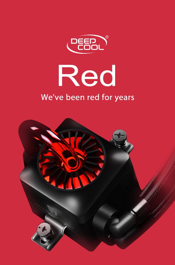 Deepcoolglobal's tweet image. #Red but not #RediPhone 😍 +1