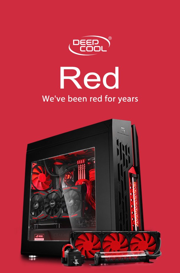 Deepcoolglobal's tweet image. #Red but not #RediPhone 😍 +1