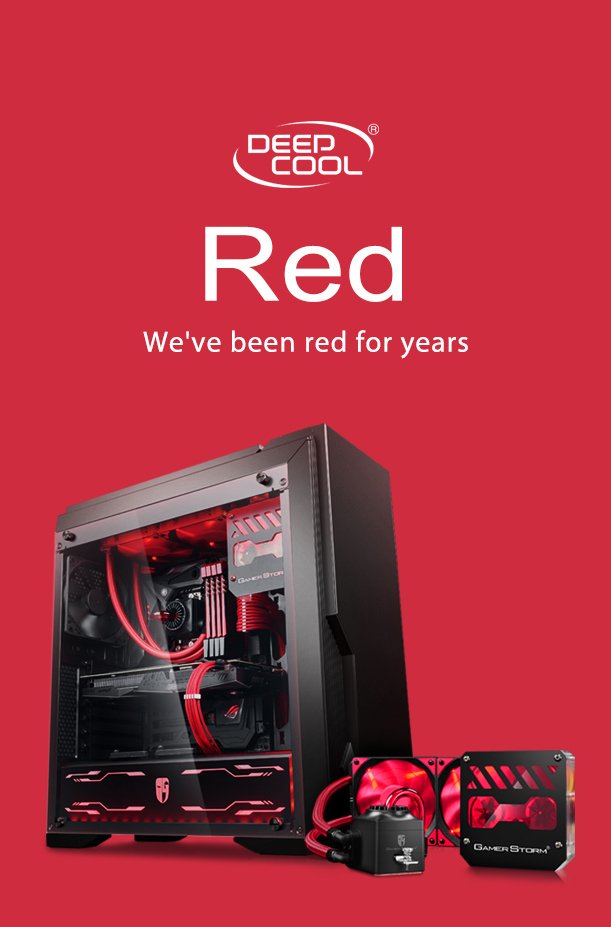 Deepcoolglobal's tweet image. #Red but not #RediPhone 😍 +1