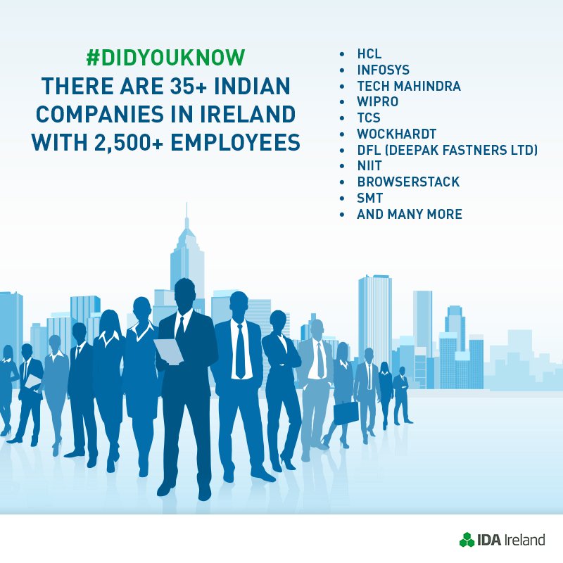 tanaz_b's tweet photo. #DidYouKnow which #Indian companies have an #Irish presence? #IndianInIreland #InvestInIreland @idaIreland @IDA_MUMBAI https://t.co/cSFc08ANBA