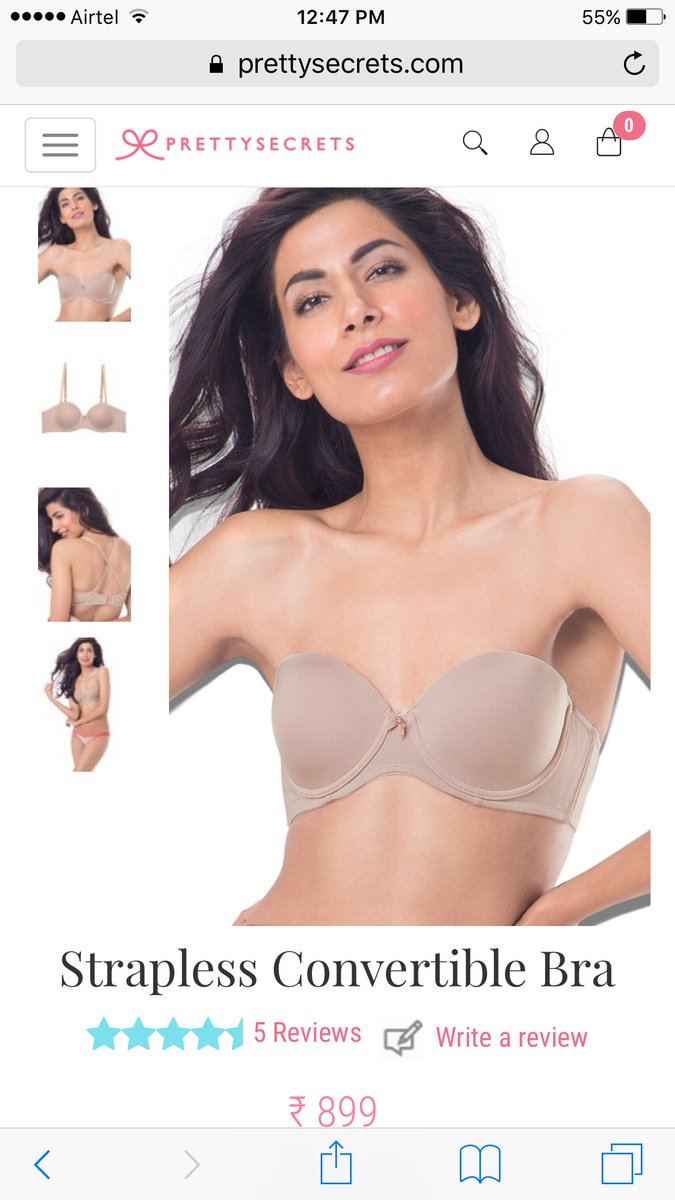 Shruthi132's tweet photo. @Pretty_Secrets #prettysecretsmumbai 
I wud love to buy this strapless convertible bra in cream colur as I cud use it Fr all occasions https://t.co/eGCPxCmxZt