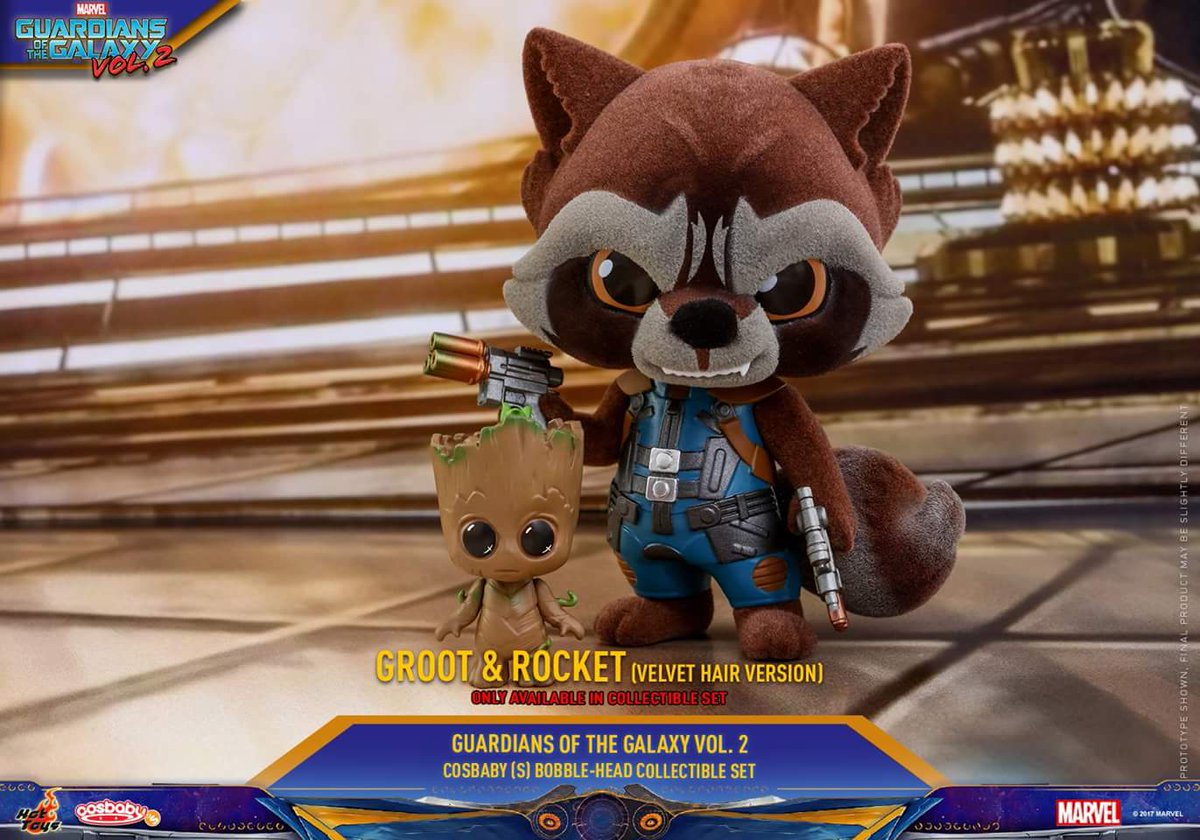 Guardians of the Galaxy Vol. 2 Cosbaby Bobble-Head Series #hottoys 