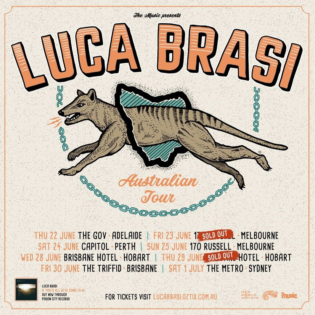 Luca Brasi (@lucabrasitassie) on Twitter photo ICYMI: Totally blown away to say we just added number 2 at <a href="/170Russell/">170 Russell</a> holy shit we were psyched enough to play it once! On sale now! ICYMI: Totally blown away to say we just added number 2 at <a href="/170Russell/">170 Russell</a> holy shit we were psyched enough to play it once! On sale now!