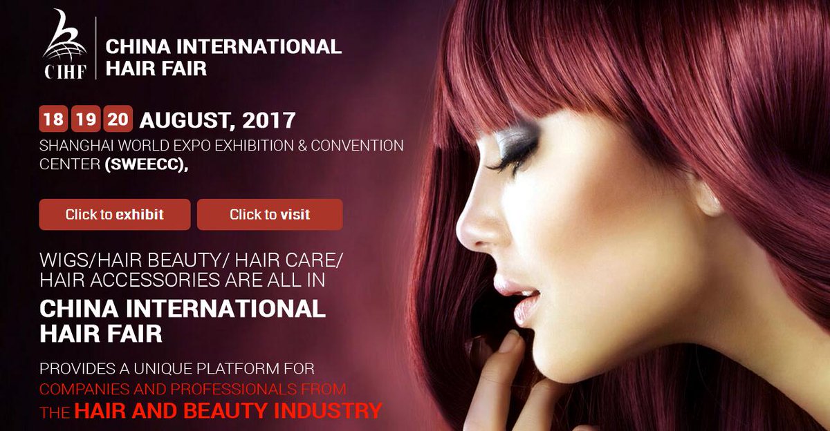 chinasunny123's tweet image. China International Hair Fair will be held in August 18-20 in shanghai