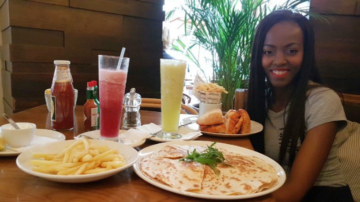 Travel_Anthem's tweet photo. #Travelblogger and #foodie @PhindiweNkosi visits @tashascafe at Brooklyn Mall, Pretoria. See #travel #blog review at https://t.co/aHuiwR3qrf https://t.co/GjpbdJroot