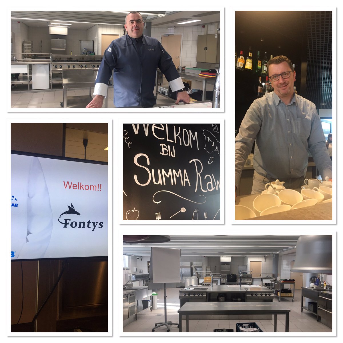 Vandaag een dag in de keuken met vmbo docenten van de bijscholingsminor D&amp;P. #fontys #fec #bijscholingsminordenp