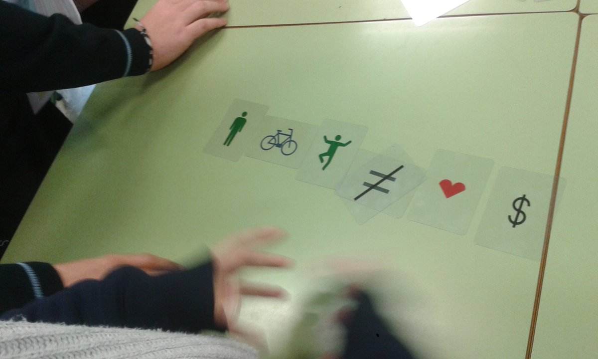 Lourdes_C_M's tweet photo. Usando #Imagine para repasar teorías éticas. Con la #gamificacion conseguimos un aprendizaje motivado y significativo en filosofía 🎲🤣 https://t.co/4G7tKKF8QU