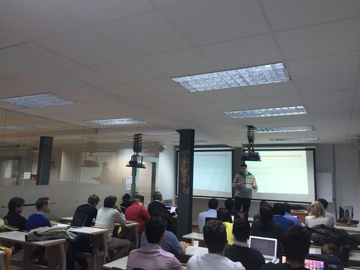 conento's tweet image. We star the day with a workshop about #RegressionModeling and R
With one of the our Data Scientist, Victor Moreno. @IEmasterbigdata