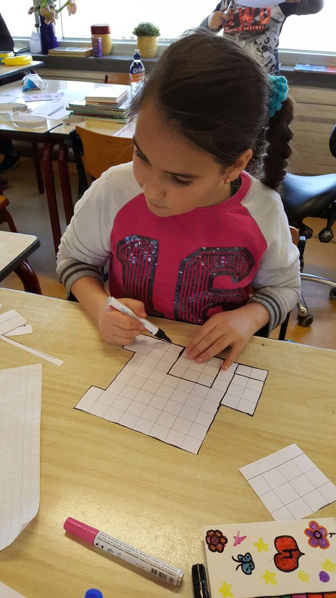 obsDeGouw's tweet image. Wij deden mee met de grote rekendag: Meten, Bewegen, Construeren