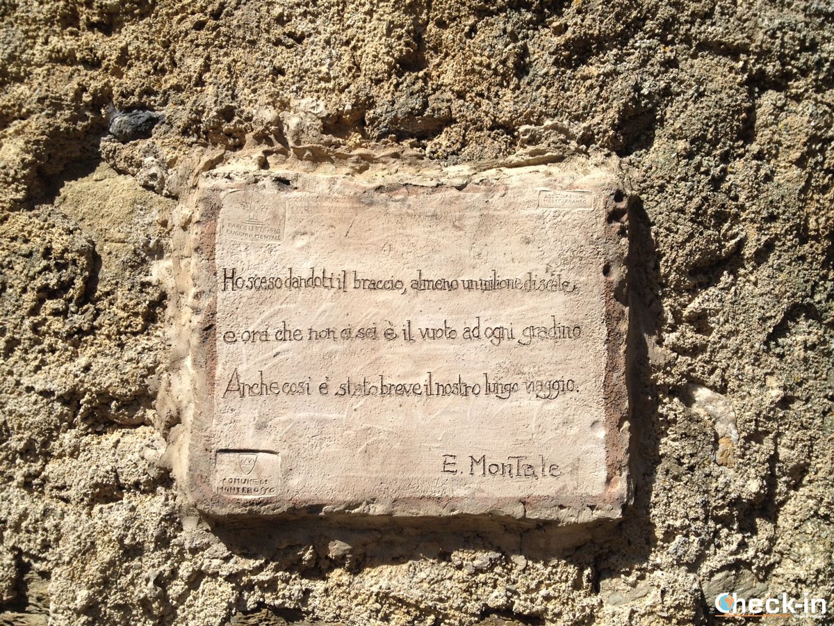 A #Monterossoalmare c'è una targa dedicata a E. Montale, sapete dove si trova?
#checkinLiguria #liguria #cinqueterre