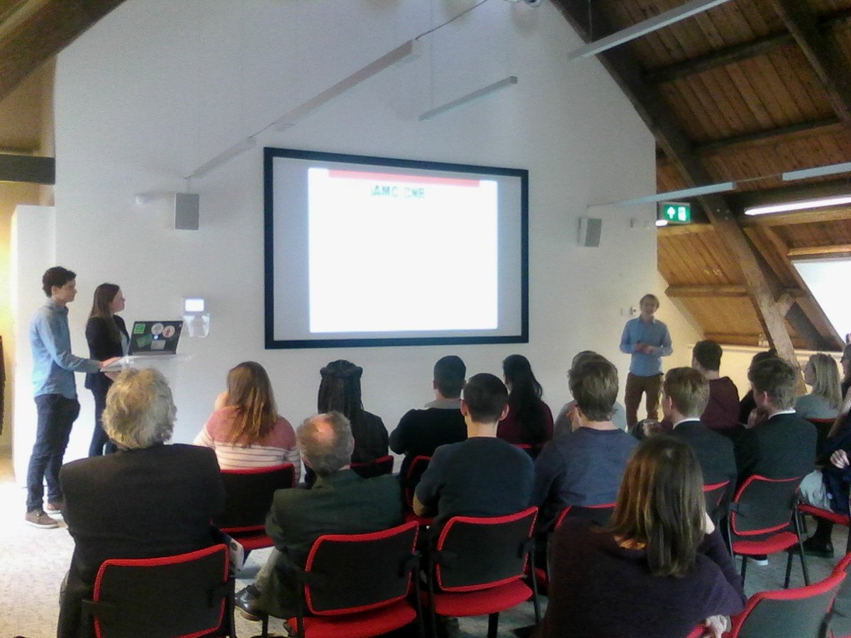 ufonds's tweet photo. Students who attended the master choice trip to Italy last month, gave an interesting speech about their studytrip @BuccaneerDelft #ufonds https://t.co/MgHUmSDuNp