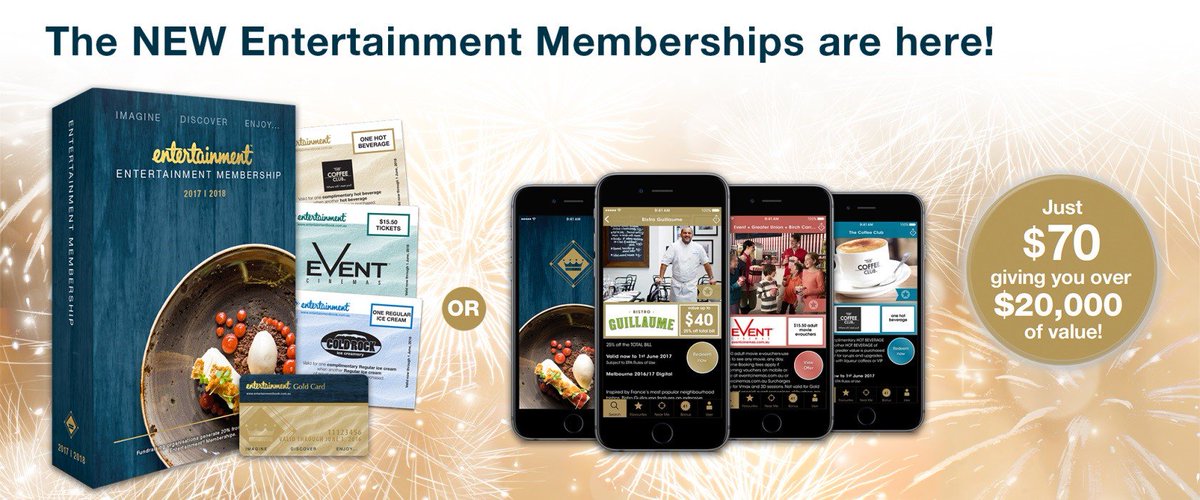 QOLFPEACE's tweet photo. ORDER your NEW 2017 | 2018 @EntBookAu NOW and receive BONUS Early Bird Offers: https://t.co/J5lRofXBeG … 
#entertainmentbook #ebdigital https://t.co/14ulrJ8YbS
