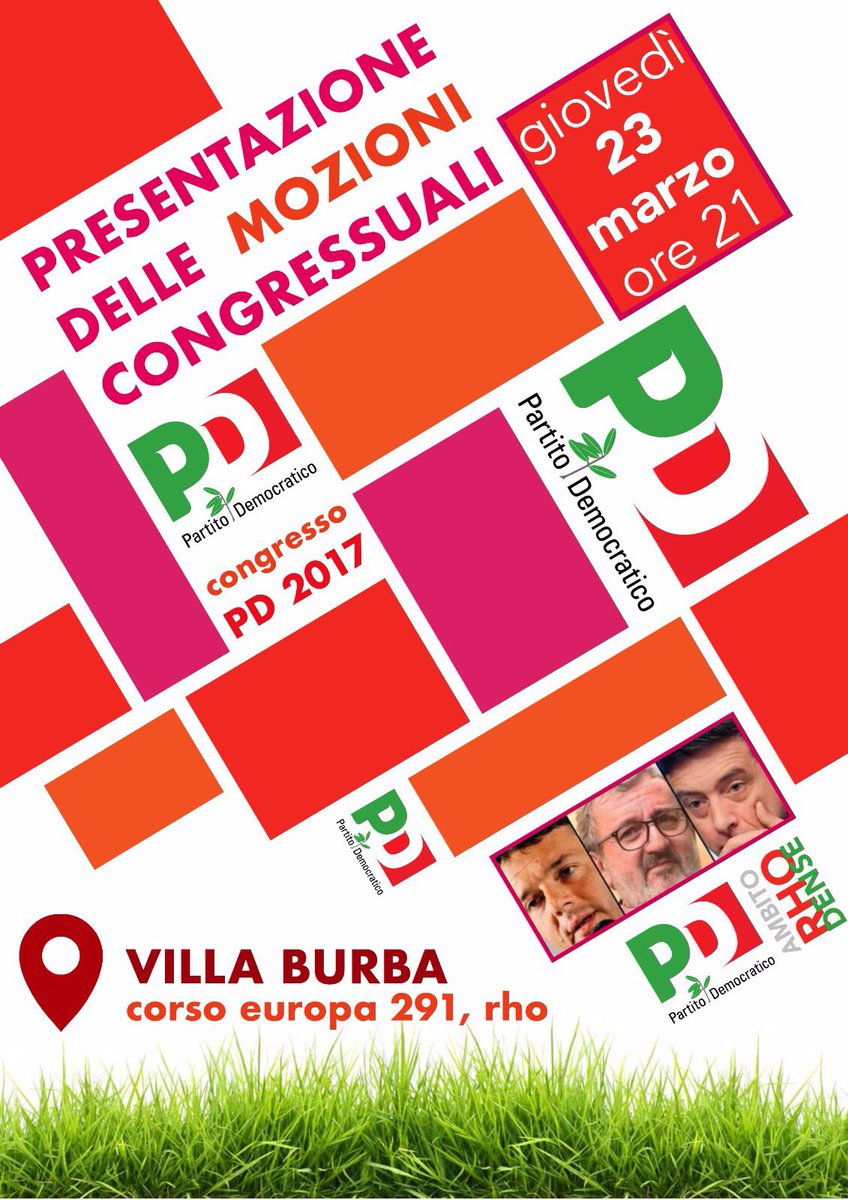 Balzani_F's tweet photo. Facciamo insieme un Pd che include e valorizza le differenze @PD_Rho stasera #iostoconorlando https://t.co/t9h3LrIAMT