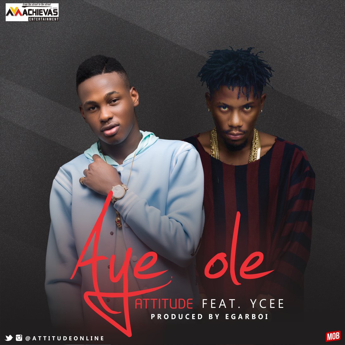 thezoneagency's tweet photo. Enjoy this fly music video by by #Achievas Entertainment signed @attitudeonline FT. @iam_YCEE 'AYE OLE'
VIDEO - https://t.co/FU7g2AX7vm https://t.co/EVCD9Lm5W4