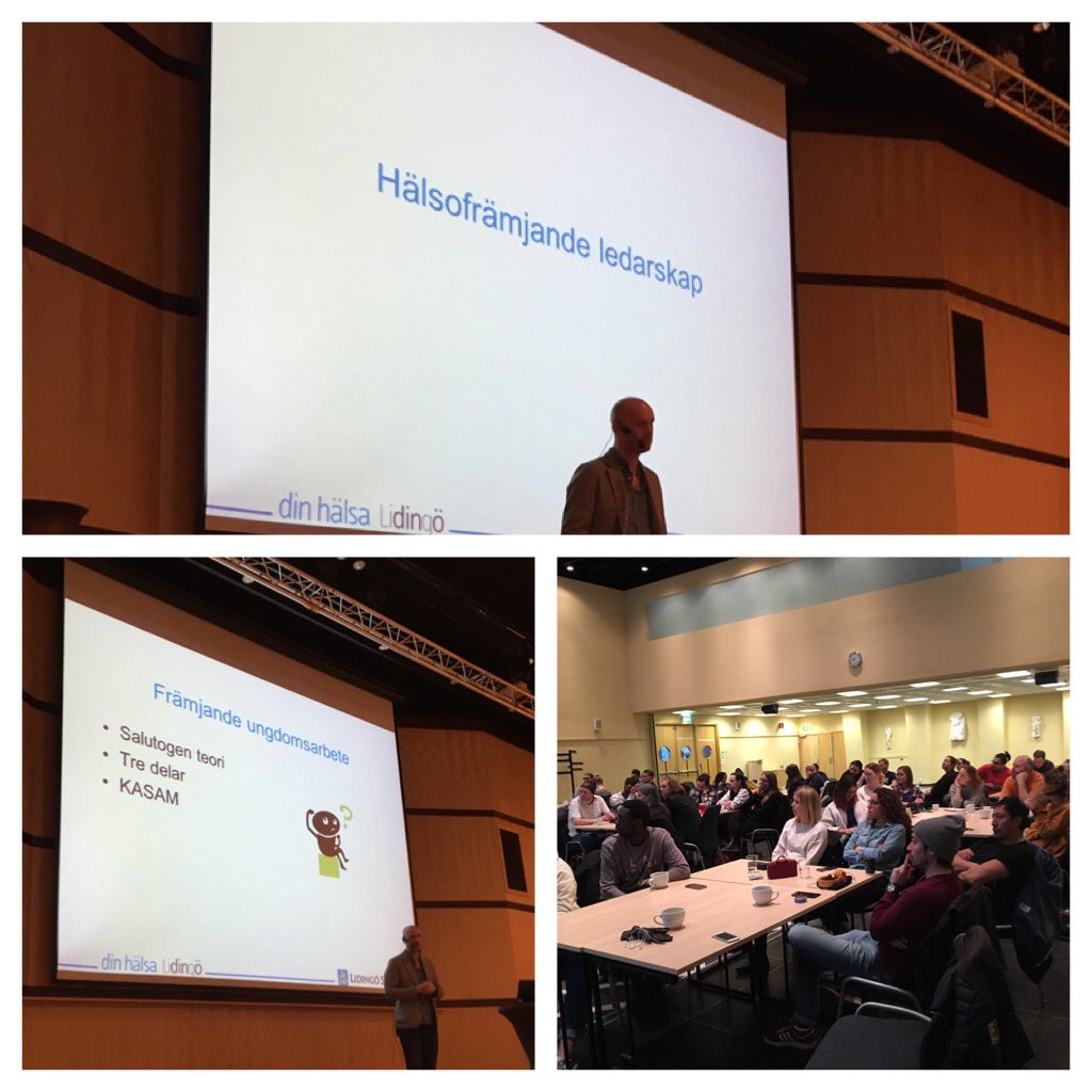 Intressant seminarium med hela Lidingös ungdomsavdelning och Solnas fritidsledare. #lkf#Hälsofrämjande#kc