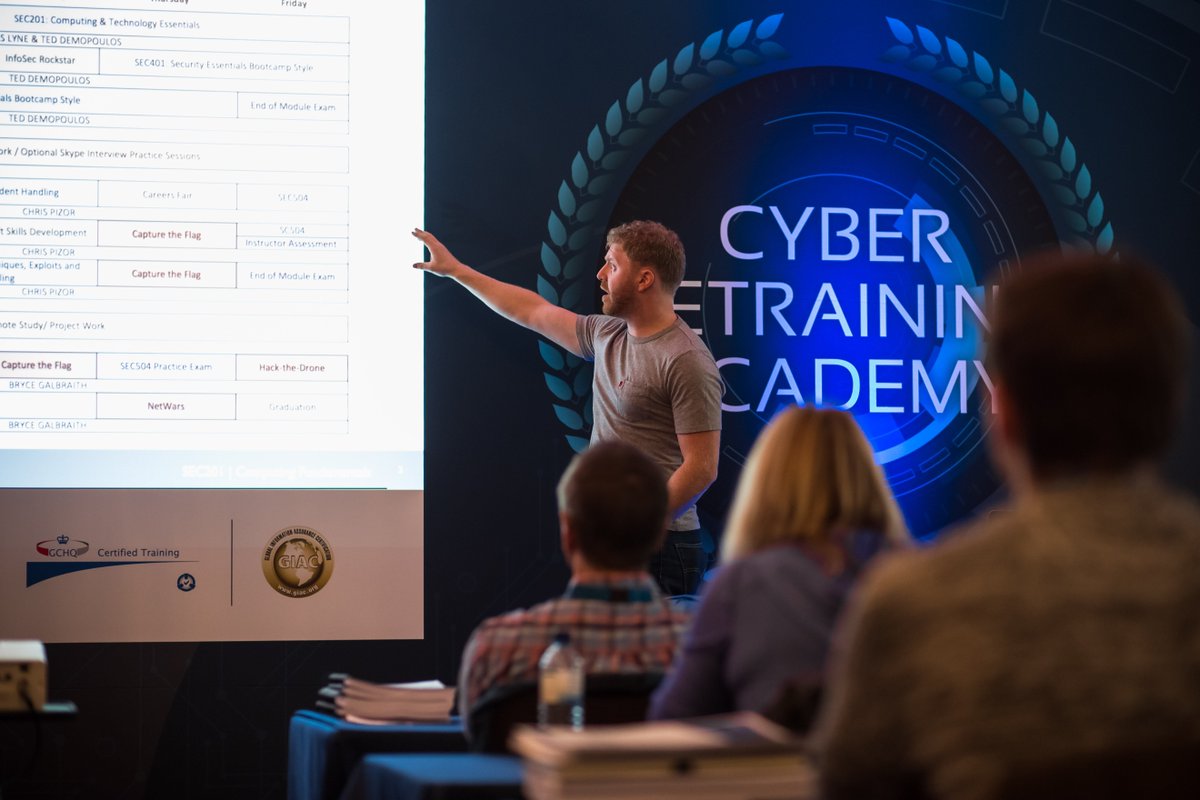 CyberRetraining's tweet photo. Looking for #cybersecurity professionals? Our #CyberRetraining students graduate next Friday https://t.co/z54cpCHDoH