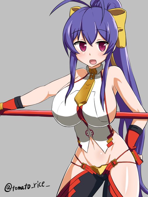 BLAZBLUE CENTRALFICTIONのマイ=ナツメちゃん描いた 