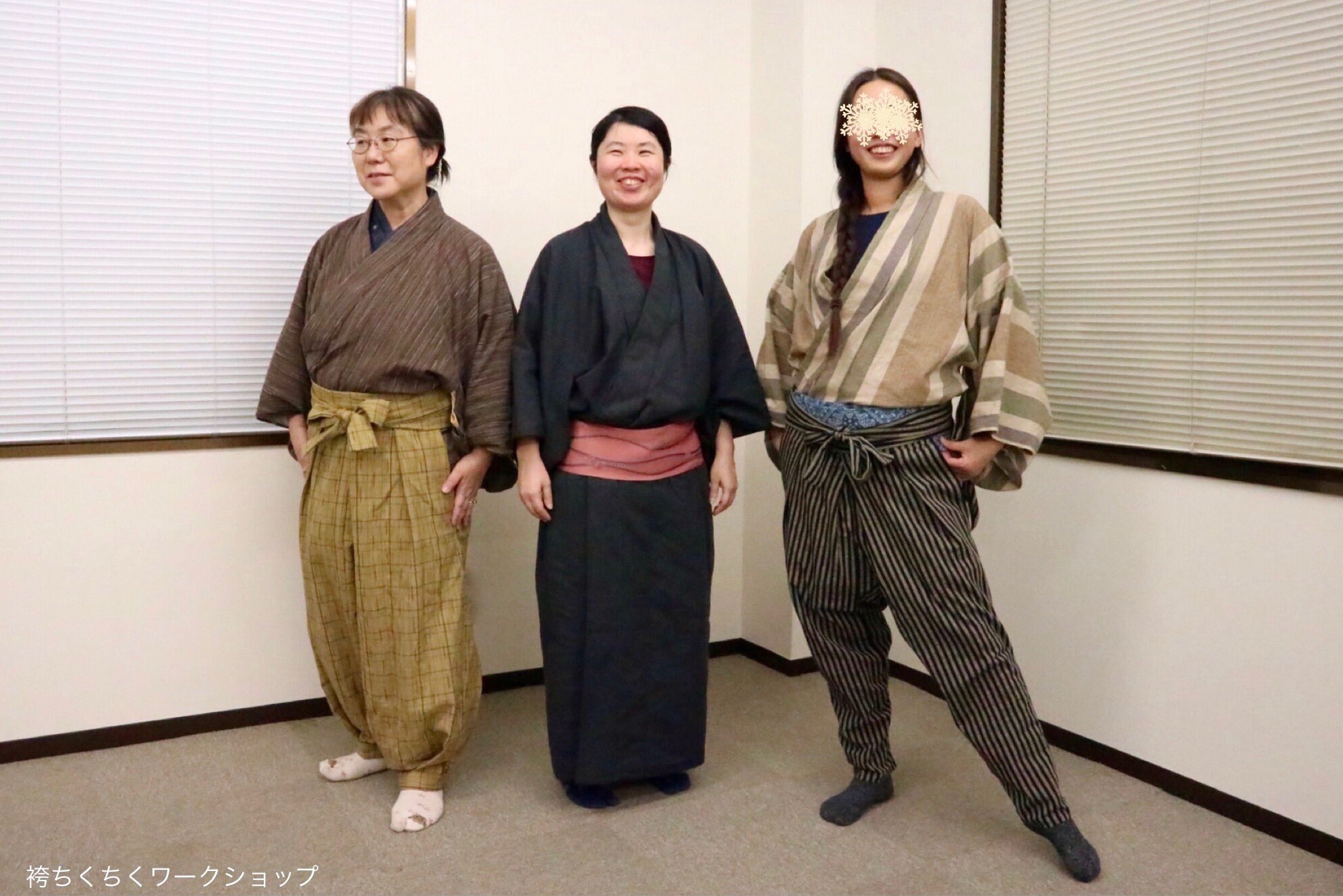 吉房泰子 小袖生活 縫う着る暮らす お待たせしました受付開始 縫うだけじゃない着方までセット連続講座 着物生活に便利な袴を作れますよ 受付開始 縫う着る 第4回 袴ちくちくワークショップ5月 8月 T Co Dckbkkzqjn Kimono 着物