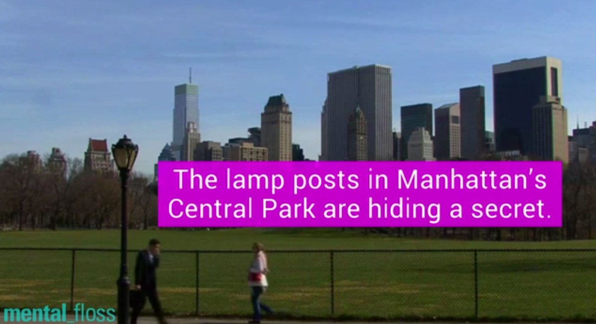 Impress your friends with this neat trick using Central Park’s historic lamp posts  bit.ly/2mUh7mm