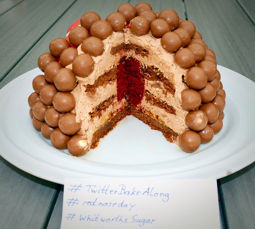 PetraArmstrong8's tweet photo. Chocolate overload for #twitterbakealong #bakeamillion @whitworthsugar @kuskus1 @Rob_C_Allen @comicrelief @MaltesersUK https://t.co/DTihPhdVoB