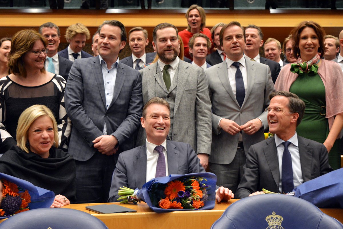 Vandaag zijn namens de VVD 33 kersverse Kamerleden in de Tweede Kamer beëdigd. Welkom allemaal!