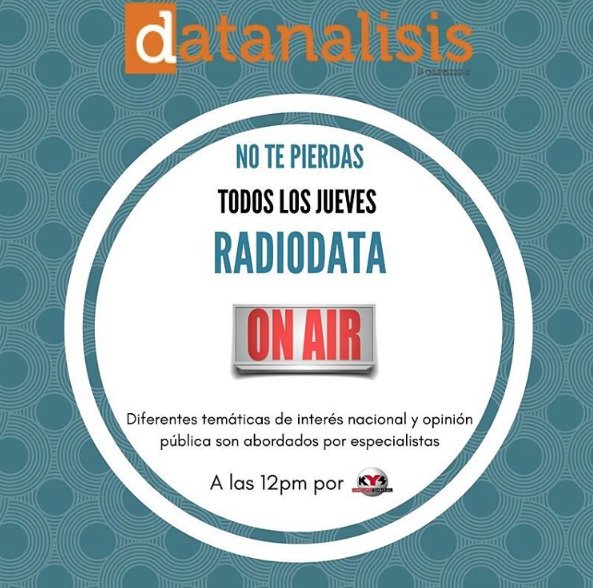 datanalisis's tweet image. ¡Ya en vivo! Sintoniza #RadioData en @KYS1015! Hoy con Jessica Millán, Gte. de Consultoría de #datanalisis. TEMA: "Gerencia con Inflación"