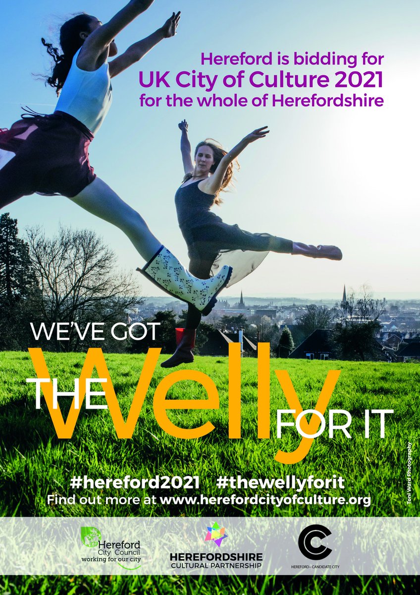 HfdsCulture's tweet photo. Bid is nearly done-we're feeling inspired! We've got the welly to win #thewellyforit #hereford2021 Show your support -post your welly pic https://t.co/SYAvmumaeY
