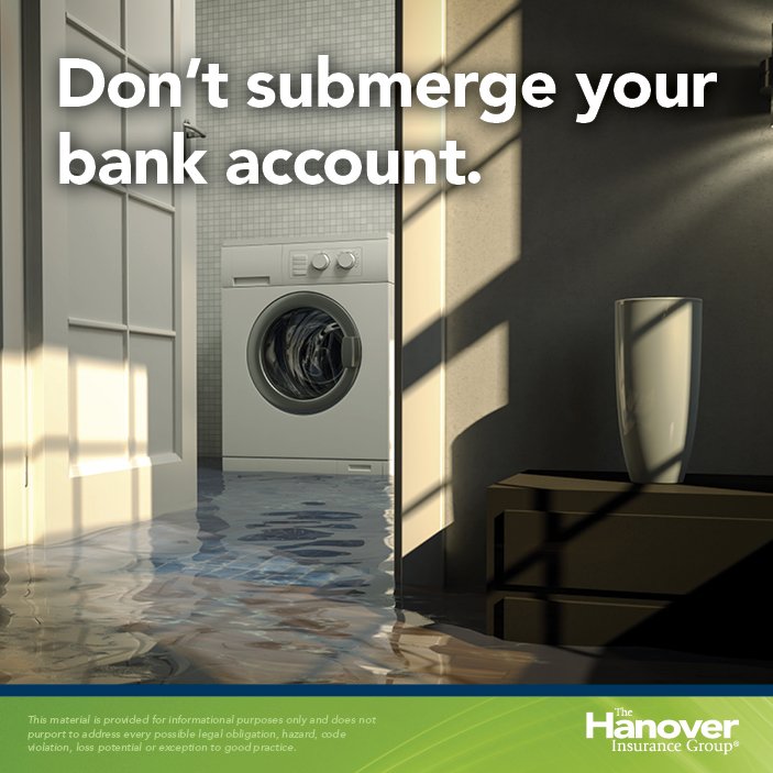 The_Hanover's tweet photo. If you keep valuables in your finished/unfinished basement, consider adding #waterbackup to cover losses &amp; clean-up. https://t.co/q077CXamm3