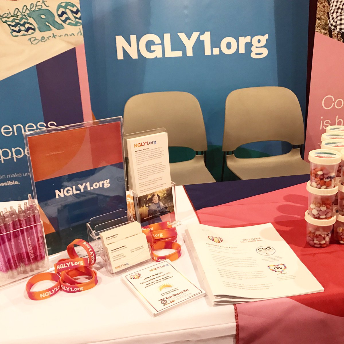 ngly1org's tweet photo. Do you have a patient with a Congenital Disorder of Glycosylation? Please stop by #ACMGMtg17 booth 435 to learn more about #cdg &amp; #cdgcare ! https://t.co/OTn8vxsNFX