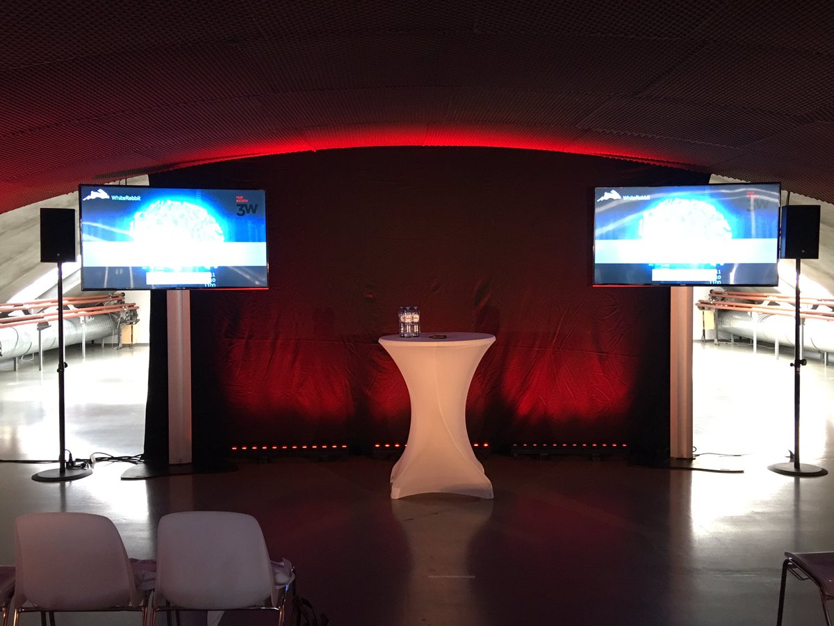 RabbitStrategy's tweet image. Presentation on digitalisation in real estate sector for opening of 3w real estate's New HQ. Fantastic venue: Wiebengahal in Maastricht!