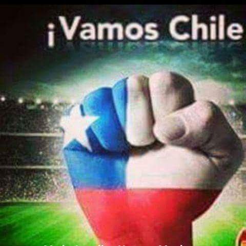 Vamos chile👏👏👏👏👏👏