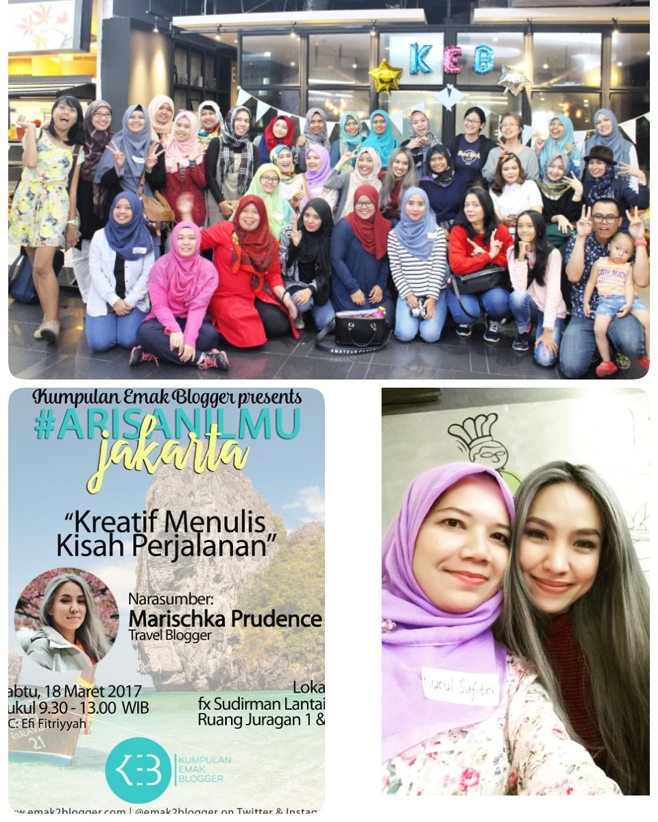 Nurulsufitri's tweet image. Mau tau cara kreatif jd travel blogger ala @marischkaprue ? Intip di sini aja. Tq @Emak2Blogger #emak2blogger  #marischkaprudence