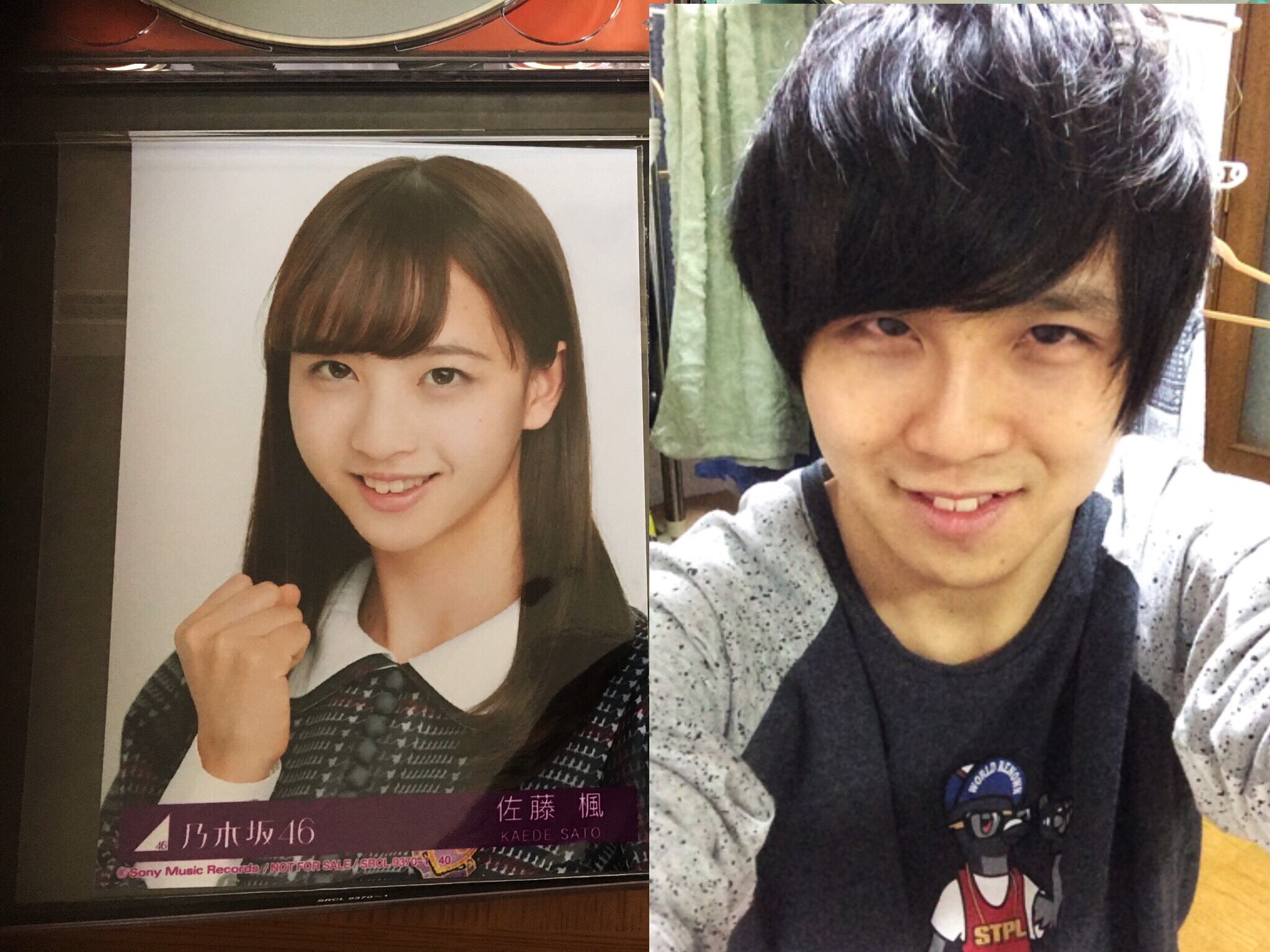 じょいや Twitterren 乃木坂46の3期生の佐藤楓ちゃんのすっぴん時の顔似やってます じょいやです 仲良くしてください T Co Qwtdlr155w Twitter