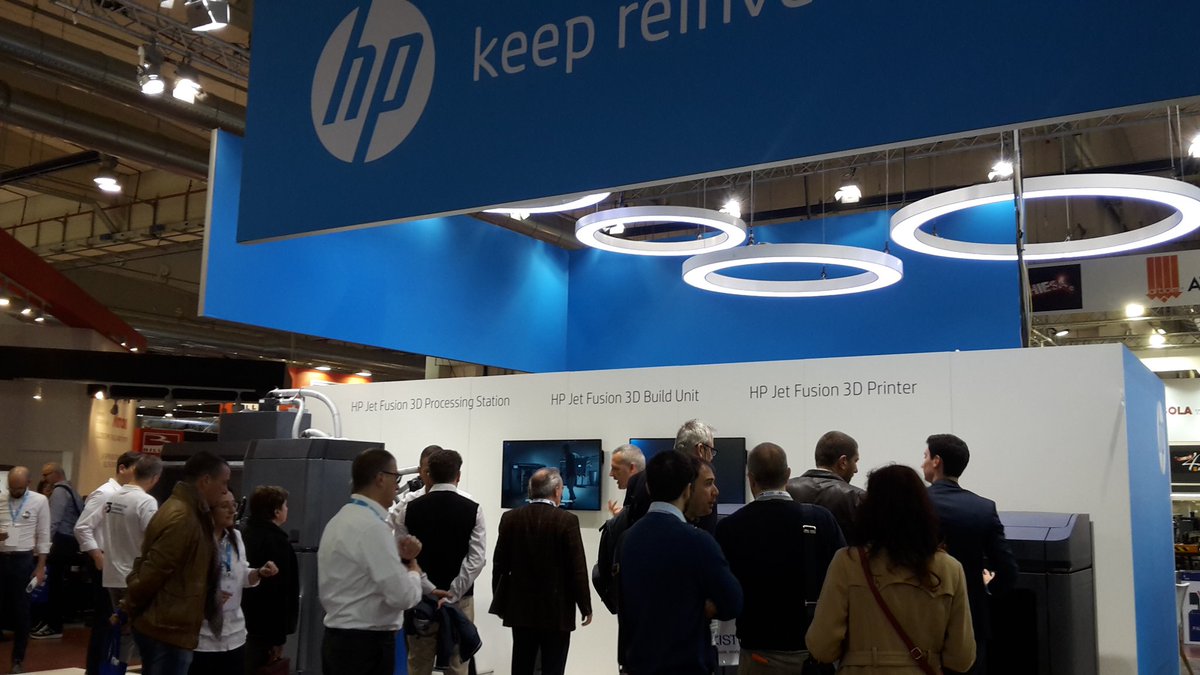 Pronti x #MECSPE2017? <a href="/HP_Italia/">HP Italia</a> vi aspetta pad.6 stand J29 con #HPJetFusion #HP3DPrint #Industry40 #DigitalTransformation  <a href="/davideferrulli/">Davide Ferrulli</a>