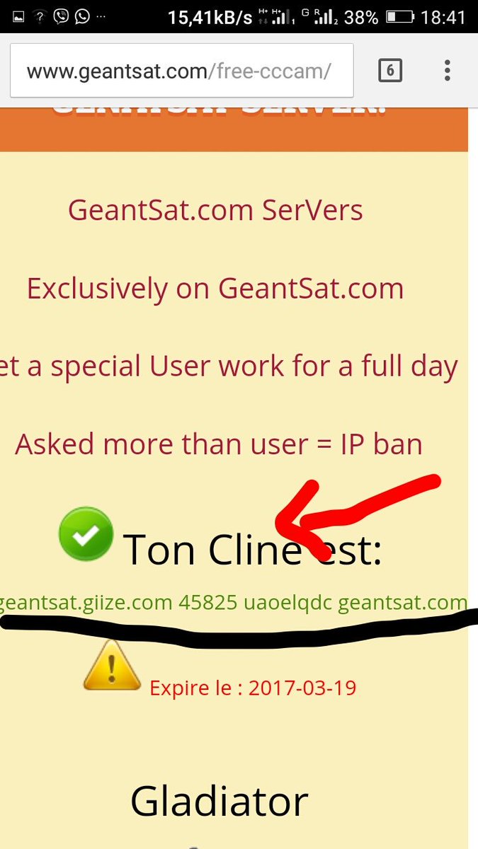 geantsat.com IPTV al Twitter: "Get your best free cccam server with  generator start now https://t.co/7N5y6jkFMg https://t.co/ZjjYFDfxo6" /  Twitter