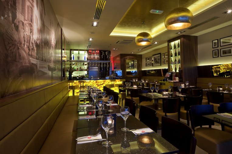 dimension_scot's tweet photo. We undertook the specialist fit out of a renovated shell creating this contemporary Italian pizzeria and restaurant, #Ciaobella. 🍴🍷 https://t.co/tATu6QPbfz