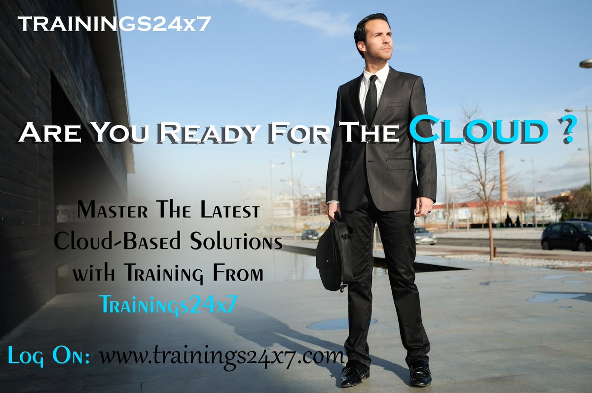 Trainings24x7's tweet image. #CloudComputingFoundation Certification Training: trainings24x7.com/cloud-computin…