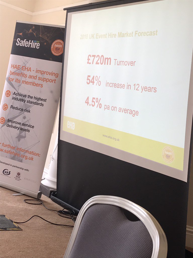 michelletayton's tweet photo. Interesting stats at the start of @hireassociation #AllThingsEvents meeting @PhyllisCourt https://t.co/Coar6PGehK