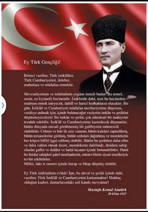 brahimArd3's tweet photo. GENÇLER BU NUTUK SİZE O ZAMAN CUMHURİYETİMİZE SAHİP  ÇIKALIM BİRİNCİ VAZİFEMİZ BU. https://t.co/QimA1OKQga