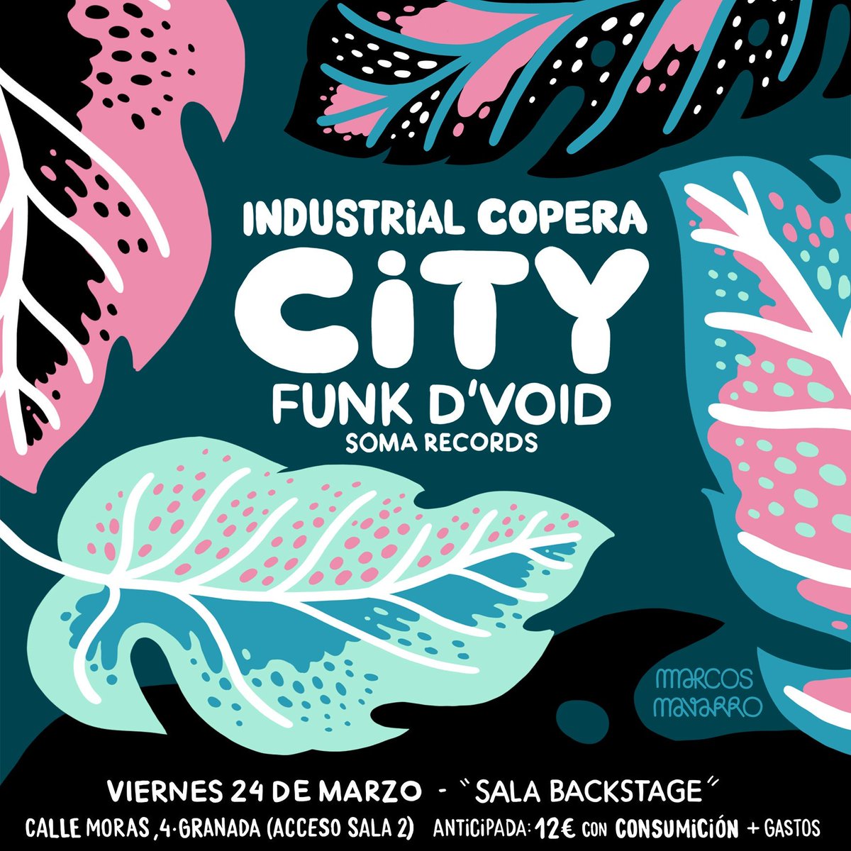 InfoCopera's tweet image. Mañana #industrialcopera en el centro de #granada con la última &quot;city&quot; de la temporada con #funkdvoid #Asanchez y #junior #yobailoencopera
