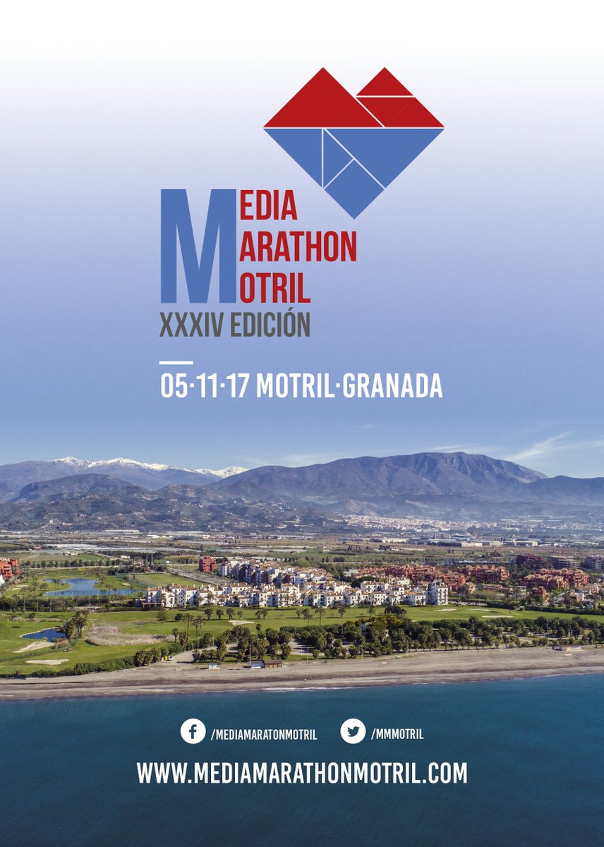 La #mmmotril se celebrará el 5 de Noviembre de 2017, ¡mañana podréis inscribiros en nuestra web! mediamarathonmotril.com #running #marathon